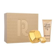 Paco Rabanne Lady Million Set parfumska voda 80 ml + mleko za telo 100 ml + parfumska voda 5 ml za ženske