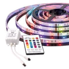 ActiveJet Aktivni LED trak AJE-LED MUSIC STRIPE, 3m, večbarvna, lepljiva, notranja/zunanja uporaba, IP65, daljinsko upravljanje