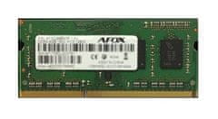 AFOX AFOX SO-DIMM DDR3 8GB pomnilniški modul 1600 MHz za prenosnike - enojni kanal, 1.5 V, hitrost pomnilnika 1600 MHz