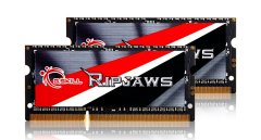 G.Skill G.Skill RipjawsX 8 GB DDR3L 1600 MHz RAM modul (2 x 4 GB) za prenosne računalnike, CAS 9, dual-channel