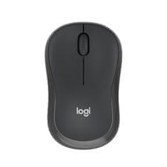 Logitech Logitech M240 Bluetooth miška, ambidextra, grafitna, dolga življenjska doba baterije, tiho klikanje, brezžična povezava