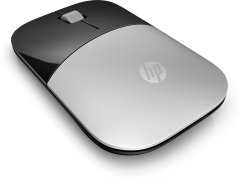 slomart HP Z3700 Srečna Brezžična Miška - Ambidekstrična, 1200 DPI, 2.4 GHz, Za PC/Prenosne Računalnike, Srebrna