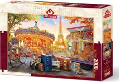 Art puzzle Sestavljanka Lunapark v Parizu 2000 kosov