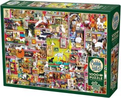 Cobble Hill Pasje mesto Puzzle 1000 kosov