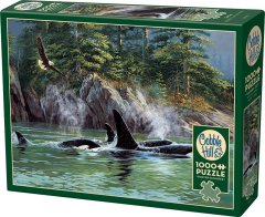 Cobble Hill Killer Whale Puzzle 1000 kosov