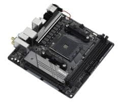 ASRock Asrock B550M-ITX/ac Matična plošča AM4 mini ITX, AMD B550, Wi-Fi, 7.1 avdio, podpora do 64 GB DDR4