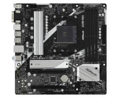 ASRock Asrock A520M Pro4, Socket AM4, mikro ATX, podpora za AMD Ryzen 3/5/7/9, 64 GB RAM, 7.1 kanalni zvok, napredno delovanje.