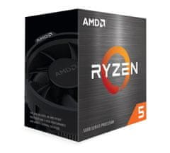 AMD Procesor AMD Ryzen 5 5500, 3.6 GHz, 6 jeder, 12 niti, 16 MB L3 predpomnilnika, AM4, hladilnik vključen