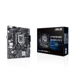 ASUS ASUS PRIME H510M-K R2.0 Mikro ATX matična plošča za Intel LGA 1200, podpora za DDR4, 64 GB maksimalne pomnilnika