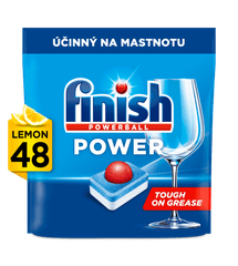 Lemon Sparkle Power All in One tablete za pomivalni stroj, 48 kosov