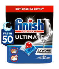 Finish Ultimate All in 1 kapsule za pomivalni stroj, 50 kosov