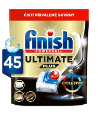 Finish Ultimate All in 1 kapsule za pomivalni stroj, 45 kosov