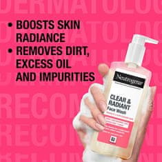 Neutrogena Posvetlitveni čistilni gel za problematično kožo Clear & Radiant (Face Wash) 200 ml