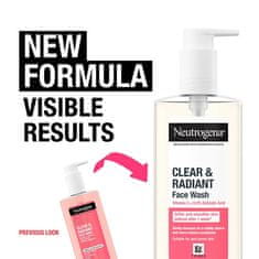 Neutrogena Posvetlitveni čistilni gel za problematično kožo Clear & Radiant (Face Wash) 200 ml