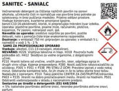 Sanitec Večnamensko čistilo Sanialc Ultra / 750ml