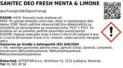 Sanitec Osvežilec zraka meta limona / 750ml