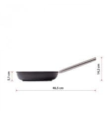 Valira Nizka ponev aluminij / 24cm / 3mm / Non-Stick