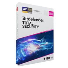 BitDefender Total Security 2025, 10 naprav, 1 leto, ESD licenca (kartica)