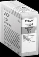 Epson kartuša T8509 svetlo črna (80 ml)