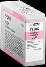 Epson kartuša T8506 svetlo magenta (80ml)