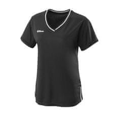 Wilson Majice črna XL V-neck Team Ii