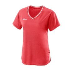 Wilson Majice rdeča XS Team Ii V-neck