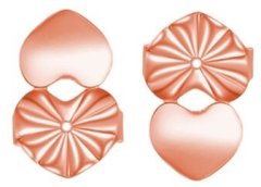 Troli Modna zaponka uhana 2 kosa - 1 par Rose Gold