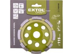 Extol Craft Diamantno rezilo abrazivno enovrstično, O 115x22,2mm