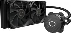 Cooler Master Cooler Master MasterLiquid 240L: Črn procesorski sistem za tekoče hlajenje z dvema ventilatorjema 12 cm