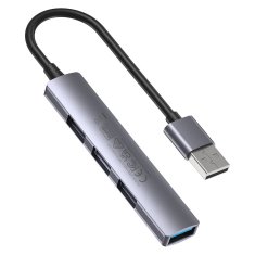 Unitek HUB Unitek H1208A USB razdelilnik s 3x USB-A 2.0 in 1x USB-A 3.0, 0,20 m, srebrna barva, CE certifikat