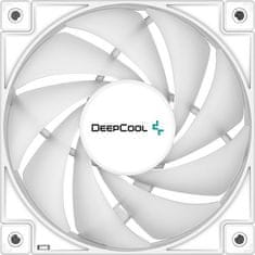 DEEPCOOL Globoko hlajen sistem: DeepCool FC120 BELA 3 v 1 ventilator s številnimi LED-ji in hidro ležaji