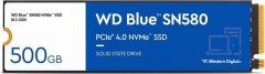 WD Western Digital Blue SN580 M.2 SSD 500 GB PCIe 4.0, 3600 MB/s, TLC - Hitrost in zanesljivost za vaš računalnik/laptope.