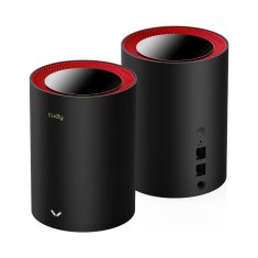 Cudy Cudy M3000 2-Pack Mrežni sistem Wi-Fi 6 Dual-band (2.4 GHz / 5 GHz) z dosegom do 400 m², notranja antena