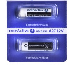 everActive 5 x 12V alkalne baterije everActive 27A - paket 5 kosov, enkratna uporaba, primerne za različne naprave