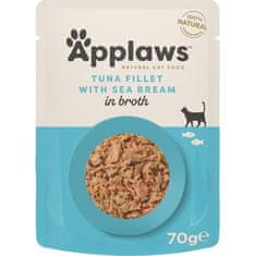 Applaws Cat kapsule. Tuna in brancin 70 g