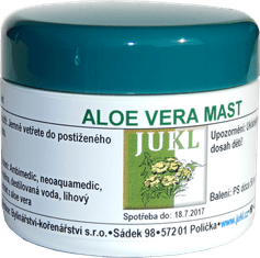 JUKL Aloe Vera mazilo 50 ml