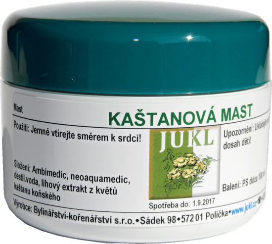 JUKL Kostanjevo mazilo 100 ml