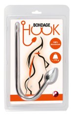 Erotic Collection Bondage Hook aluminijast analni čep 24 cm