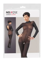 Erotic Collection Catsuit s čipkastim ovratnikom M/L