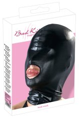 Erotic Collection Črna maska z luknjo za usta Bad Kitty