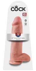 Erotic Collection Dildo s priseskom 30,5 cm King Cock