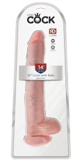 Erotic Collection Dildo s priseskom 36 cm King Cock