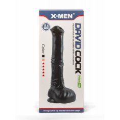 Erotic Collection Dildo s priseskom David 31,5 cm X-MEN