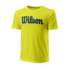 Wilson Majice rumena M Tennis Script Eco