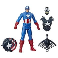 HASBRO Figurica Avengers Captain America z dodatki power fx