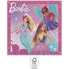 Procos Papirnati prtički Barbie 33x33cm, 20 kosov -