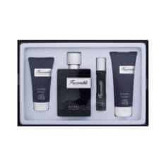 Faconnable Riviera Set parfumska voda 90 ml + parfumska voda 20 ml + gel za prhanje 90 ml + gel za prhanje 50 ml za moške