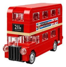 LEGO LEGO CREATOR 40220 London Bus - Gradite ikonični londonski avtobus s 118 kosi, primerno za otroke od 7. leta naprej.