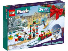 LEGO LEGO FRIENDS 41758 Adventni koledar 2023, 231 kosov, 2 minifigurici, primerno za otroke od 6. leta dalje