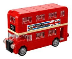 LEGO LEGO CREATOR 40220 London Bus - Gradite ikonični londonski avtobus s 118 kosi, primerno za otroke od 7. leta naprej.